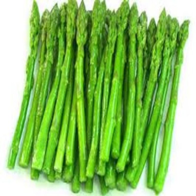 Fresh green asparagus